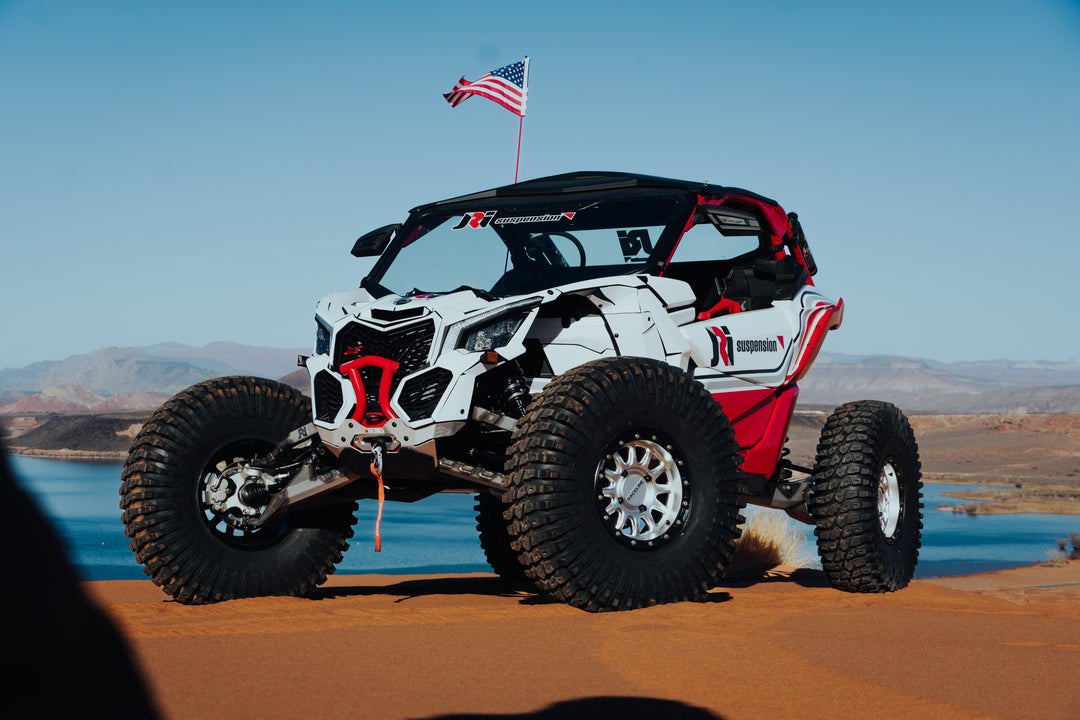 Maverick X3 XRS Lower Shock Mount Full Suspension Kit