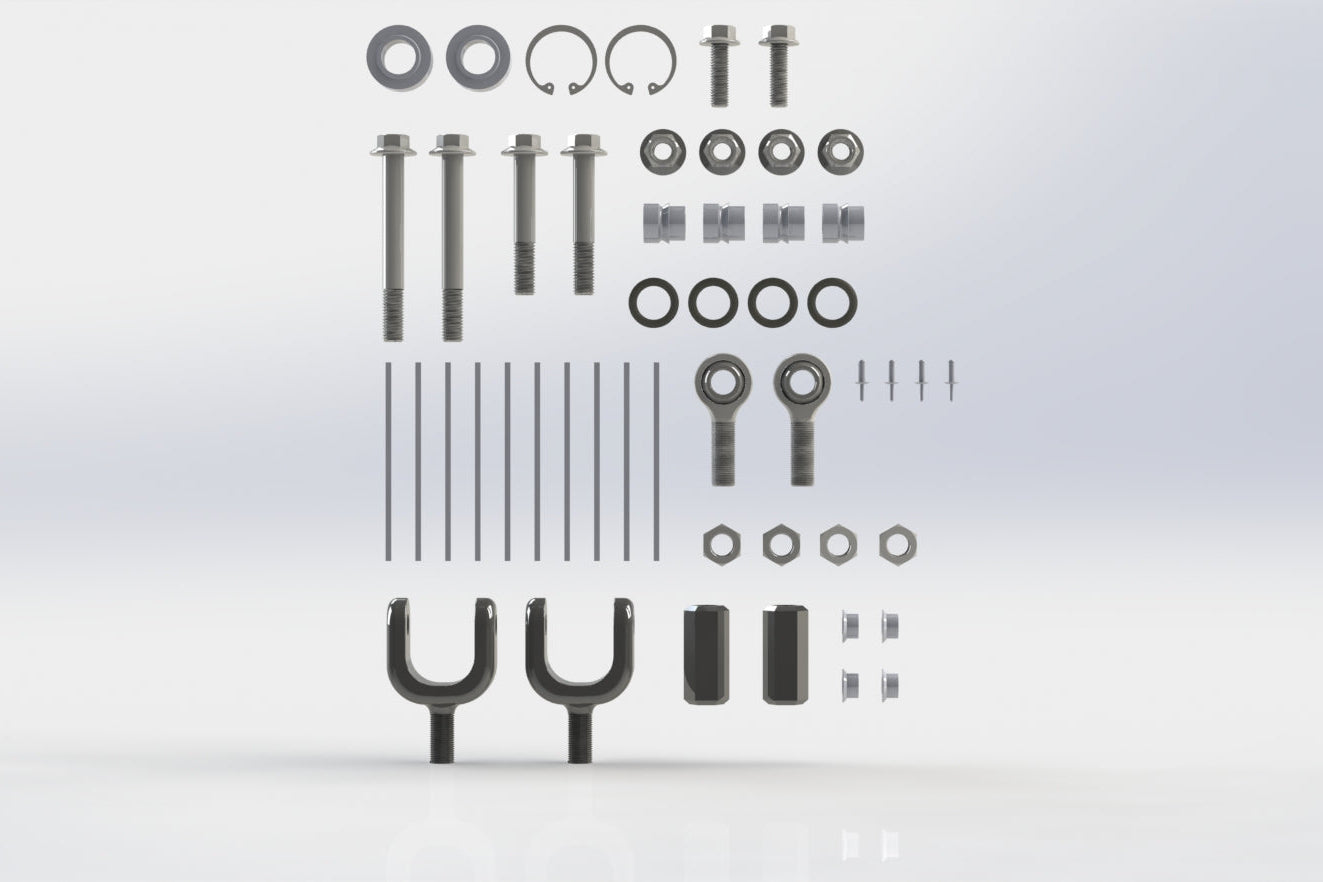 Polaris Pro S Rock Series Complete Suspension Kit