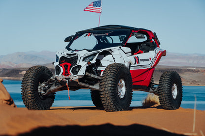 Maverick X3 XRS Lower Shock Mount Full Suspension Kit